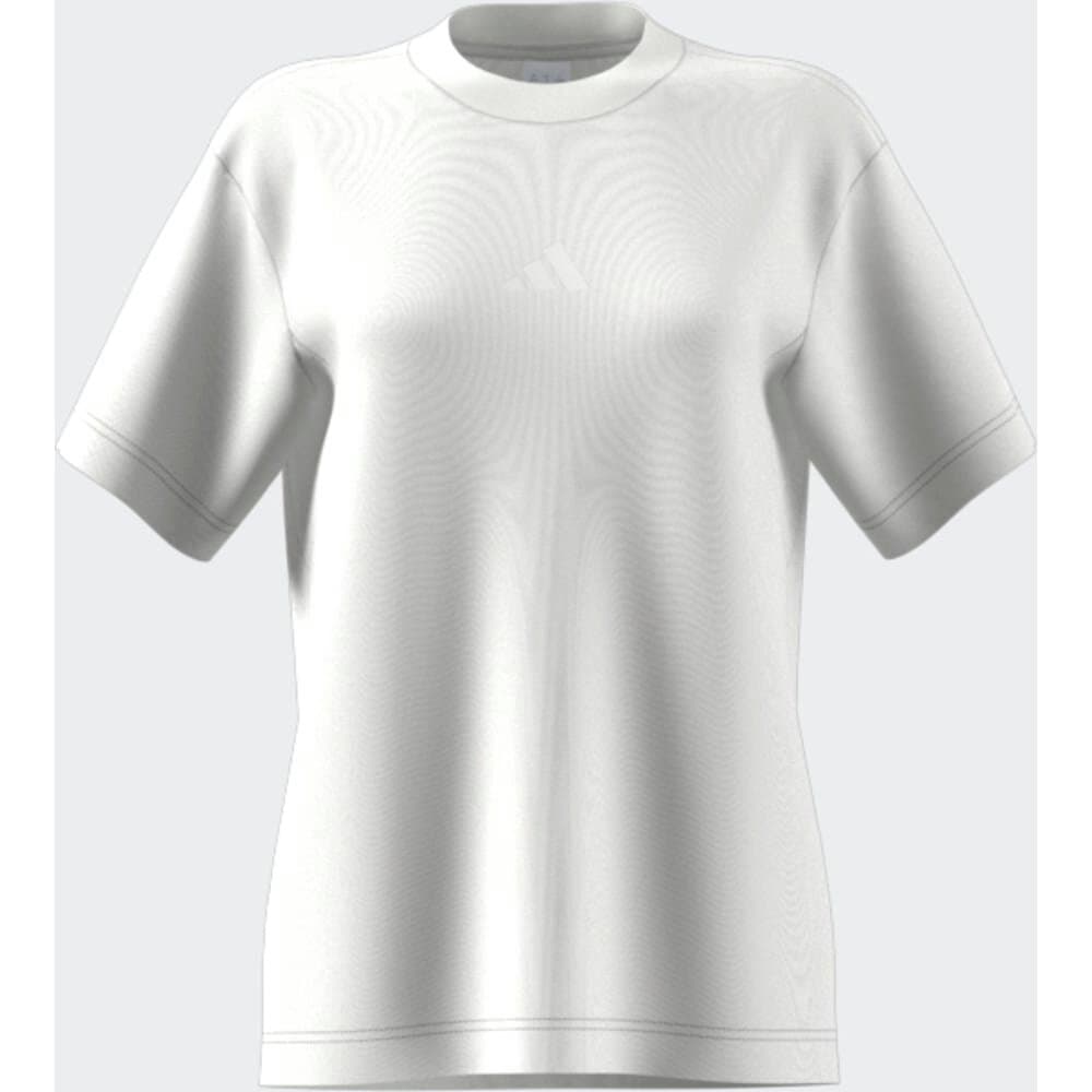 W ALL SZN TEE T-shirt Adidas 471873300510 Taglie L Colore bianco N. figura 1
