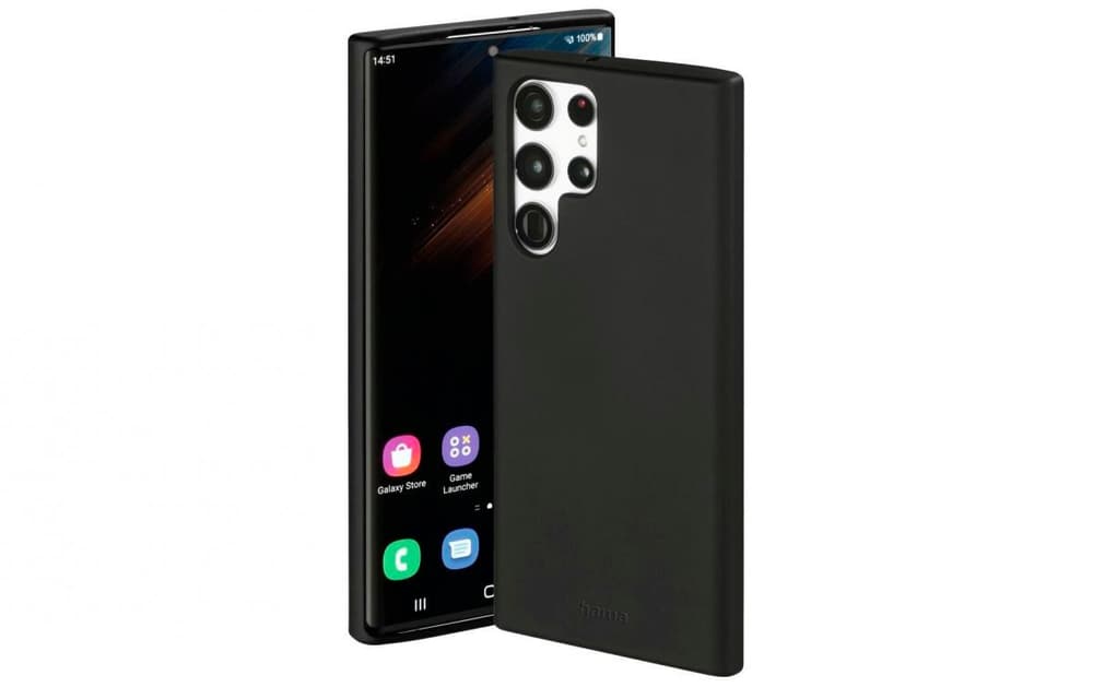 Coque "Finest Feel" pour Samsung Galaxy S22 Ultra (5G), Noir Coque smartphone Hama 785300173320 Photo no. 1