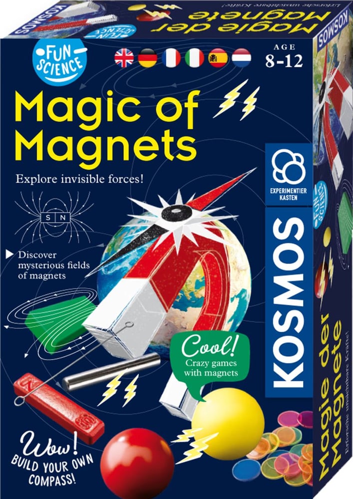 Science Magnets Fun Science Kit scientifici KOSMOS 748968800000 N. figura 1