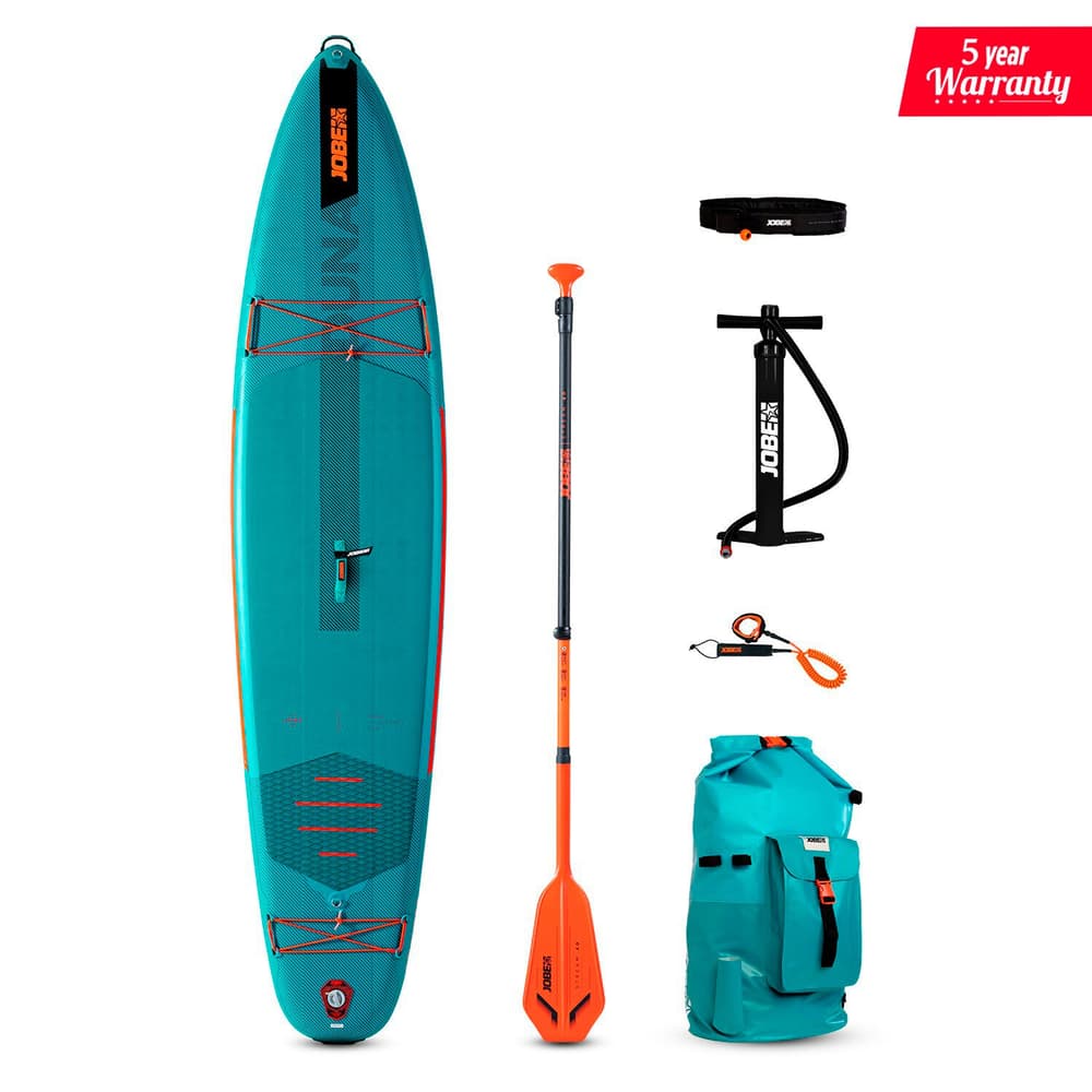 DUNA 11,6 INFLATABLE BOARD PACK TEAL Stand up paddle JOBE 472614600044 Taglie Misura unitaria Colore turchese N. figura 1