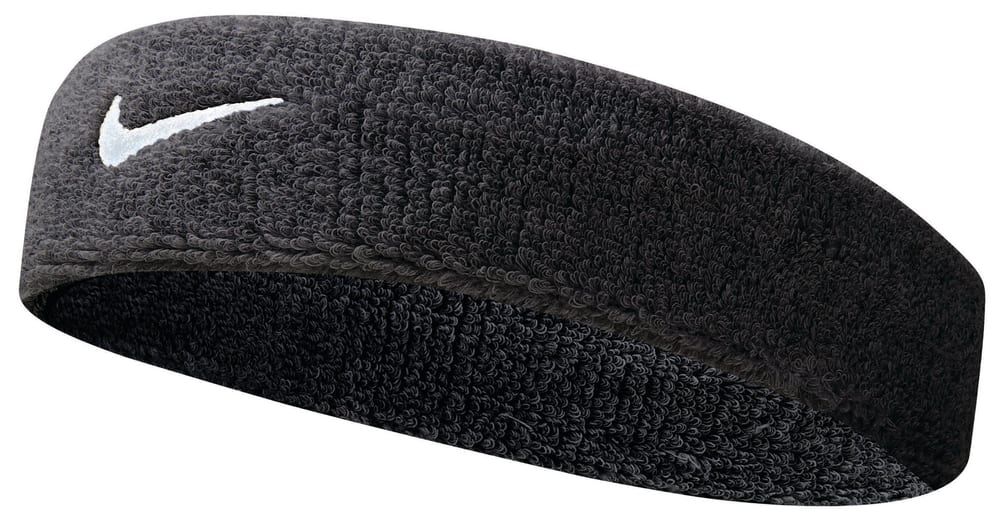 Nike Swoosh Headband Fascia per il sudore Nike 473227499920 Taglie one size Colore nero N. figura 1
