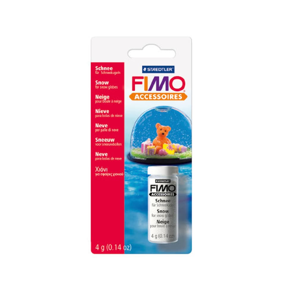 Fimo Schnee f.schneekugel Fimo Zubehör Schnee f.schneekugel Fimo Zubehör Fimo 665641600000 Bild Nr. 1