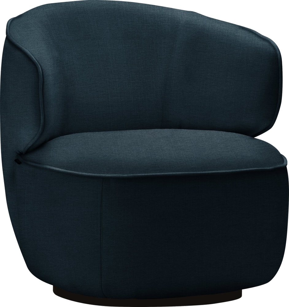 SOPHIE Sessel 402689507048 Grösse B: 74.0 cm x T: 74.0 cm x H: 77.0 cm Farbe Blau Bild Nr. 1