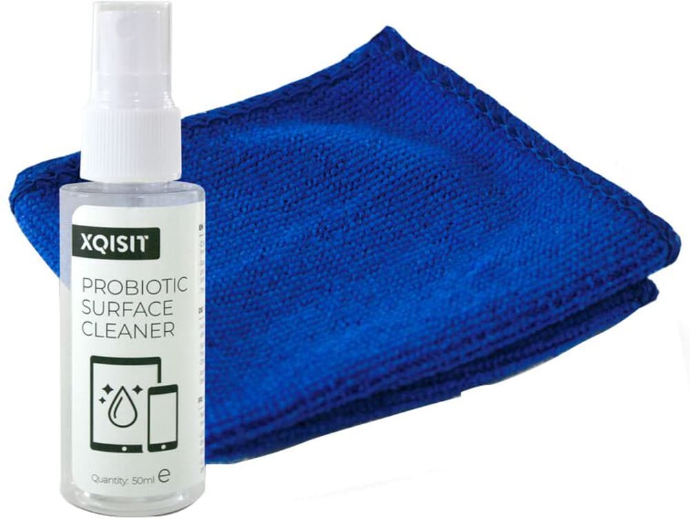 Probiotic Surface cleaner with cloth White Nettoyant pour écran XQISIT 798666600000 Photo no. 1