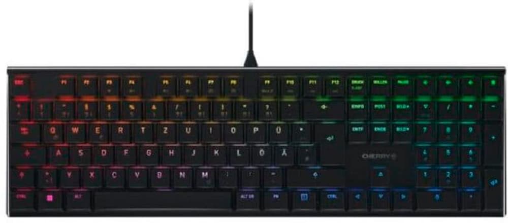 MX 10.0N RGB Gaming Tastatur Cherry 785300191385 Bild Nr. 1