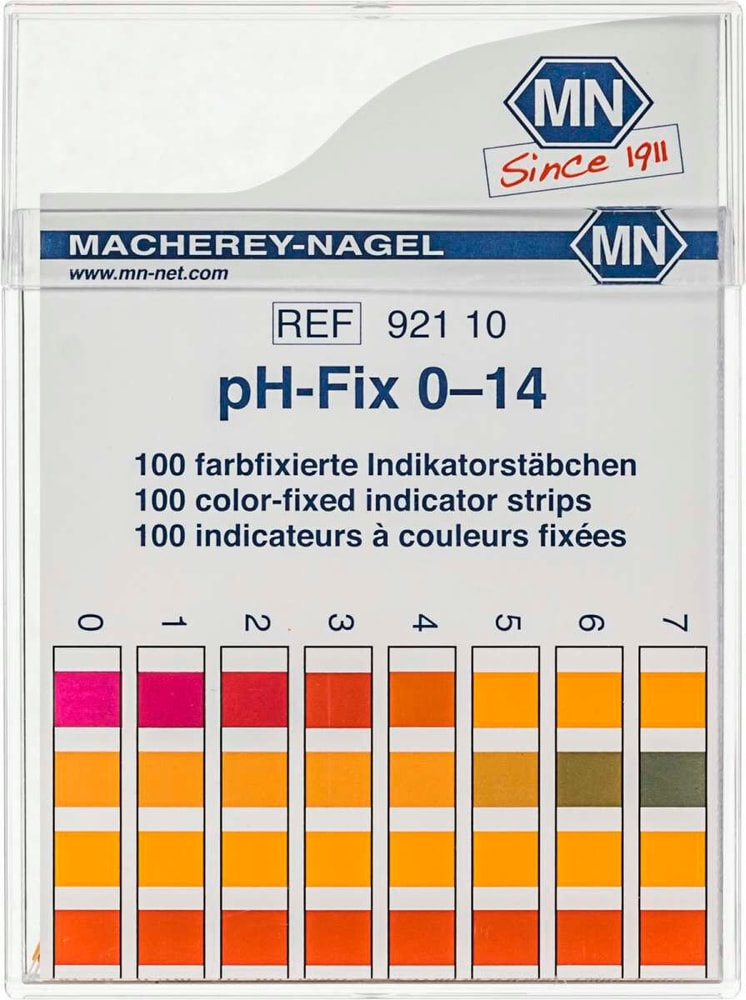 PH-Fix bâtons indicateurs Appareil de mesure du PH 631429300000 Photo no. 1
