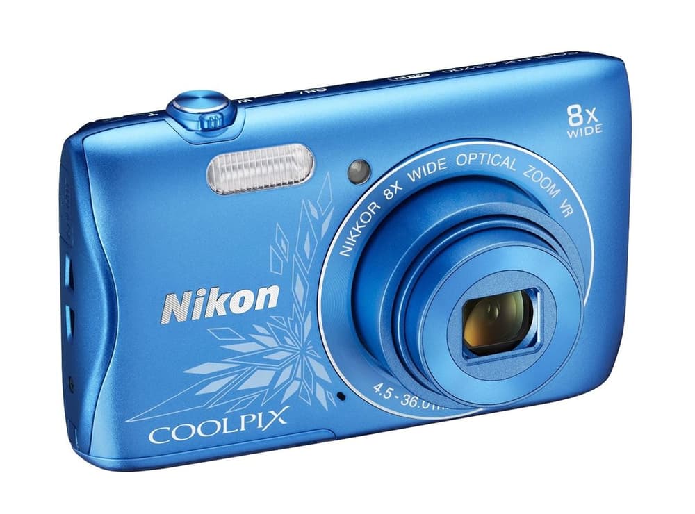 Nikon Coolpix S3700 blue lineart Nikon 95110032620615 Bild Nr. 1