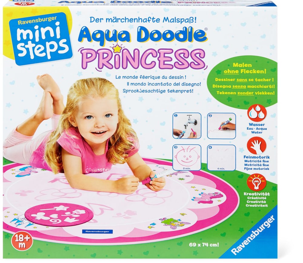 Aqua Doodle Princess Ministeps 74638170000016 Photo n°. 1