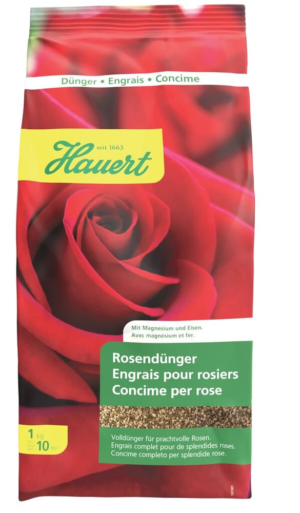 Concime per rose, 1 kg Fertilizzante solido Hauert 658206500000 N. figura 1