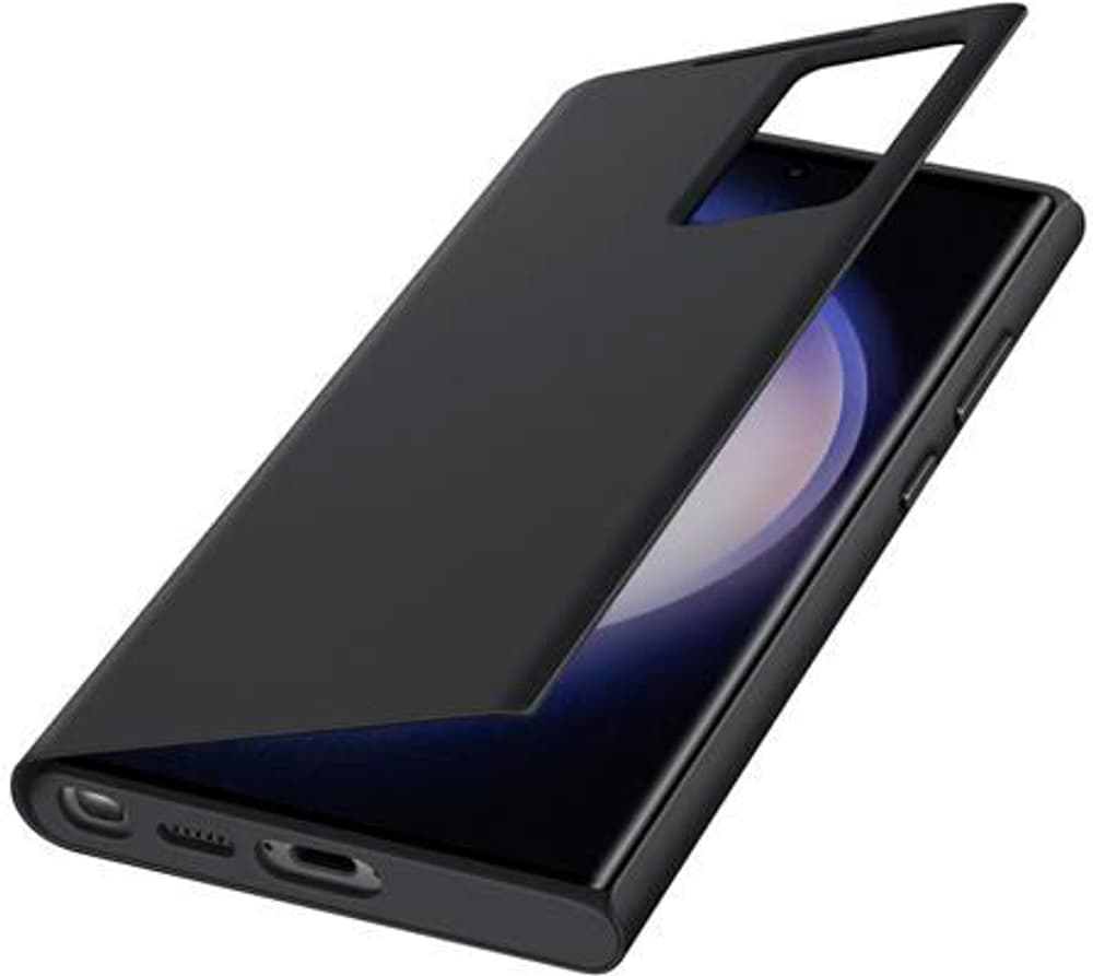 Book-Cover  Smart View Wallet Case Black S23 Ultra Smartphone Hülle Samsung 798800101718 Bild Nr. 1
