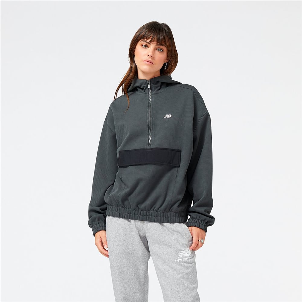 W Athletics Remastered Layer Hoodie New Balance 469544000380 Taille S Couleur gris Photo no. 1