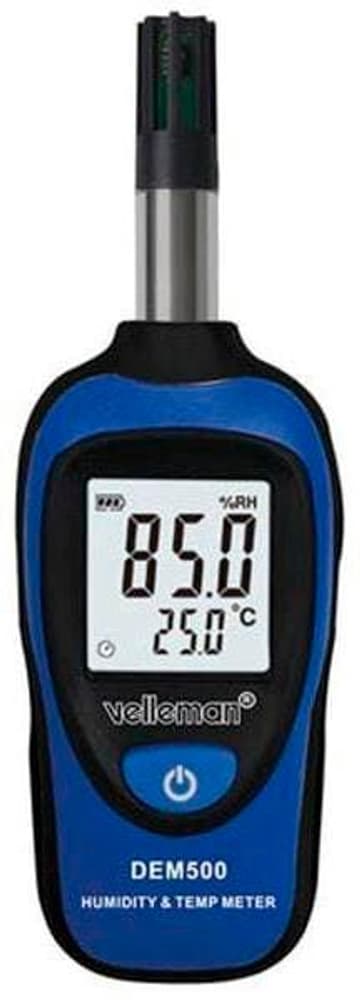 Misuratore di temperatura e umidità Mini DEM500 Termometro Velleman 785302414843 N. figura 1