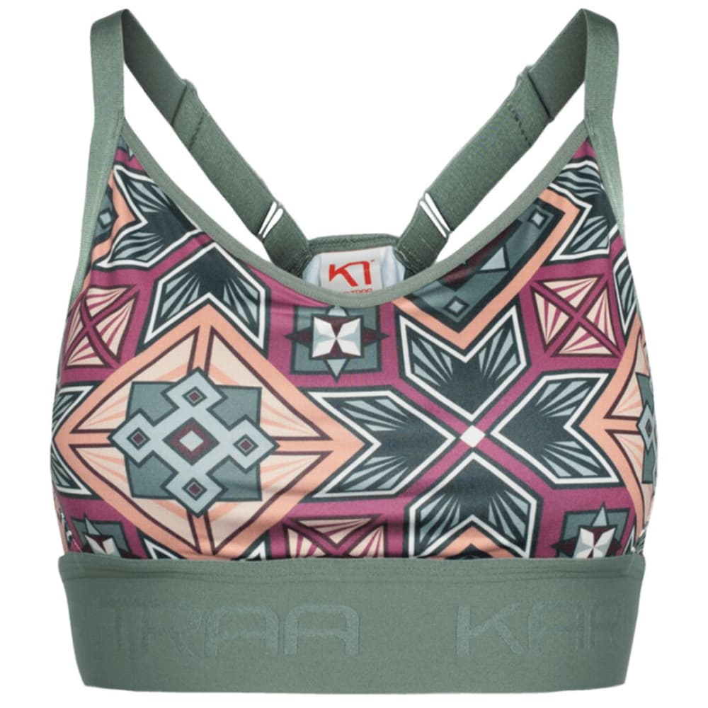 Froya Printed Reggiseno sportivo Kari Traa 468718800464 Taglie M Colore khaki N. figura 1