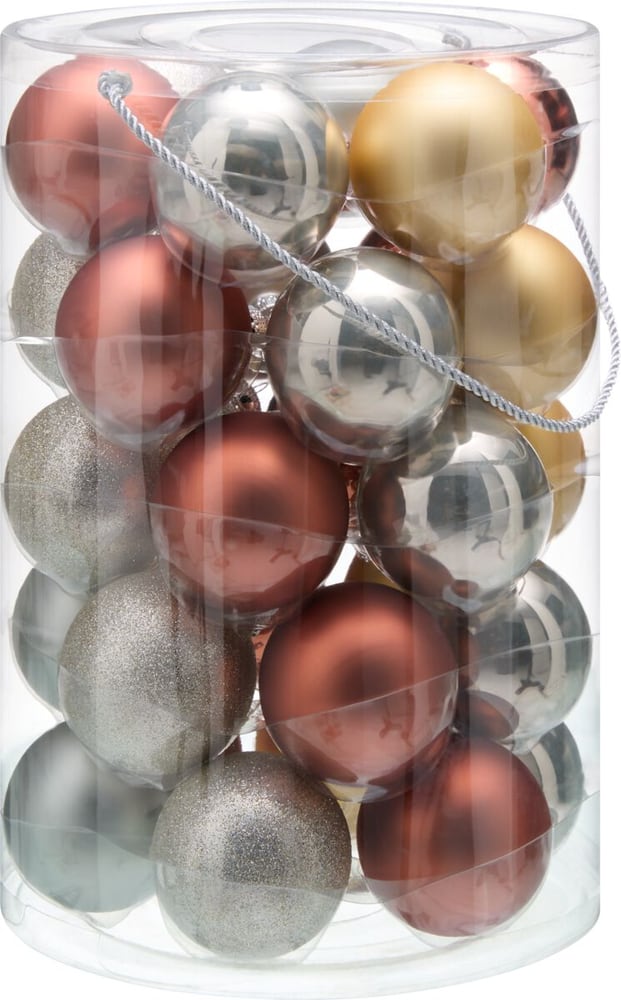 KAI Set de boules de verre 441611500000 Couleur Or, Gris, Rouille, Argent Photo no. 1