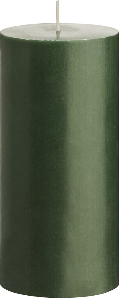 ORGANIC Bougie cylindrique 440818100000 Couleur Vert foncé Dimensions H: 15.0 cm Photo no. 1