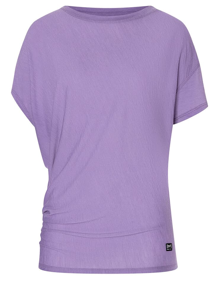 W Yoga Loose Tee T-shirt super.natural 466418600691 Taille XL Couleur lilas Photo no. 1