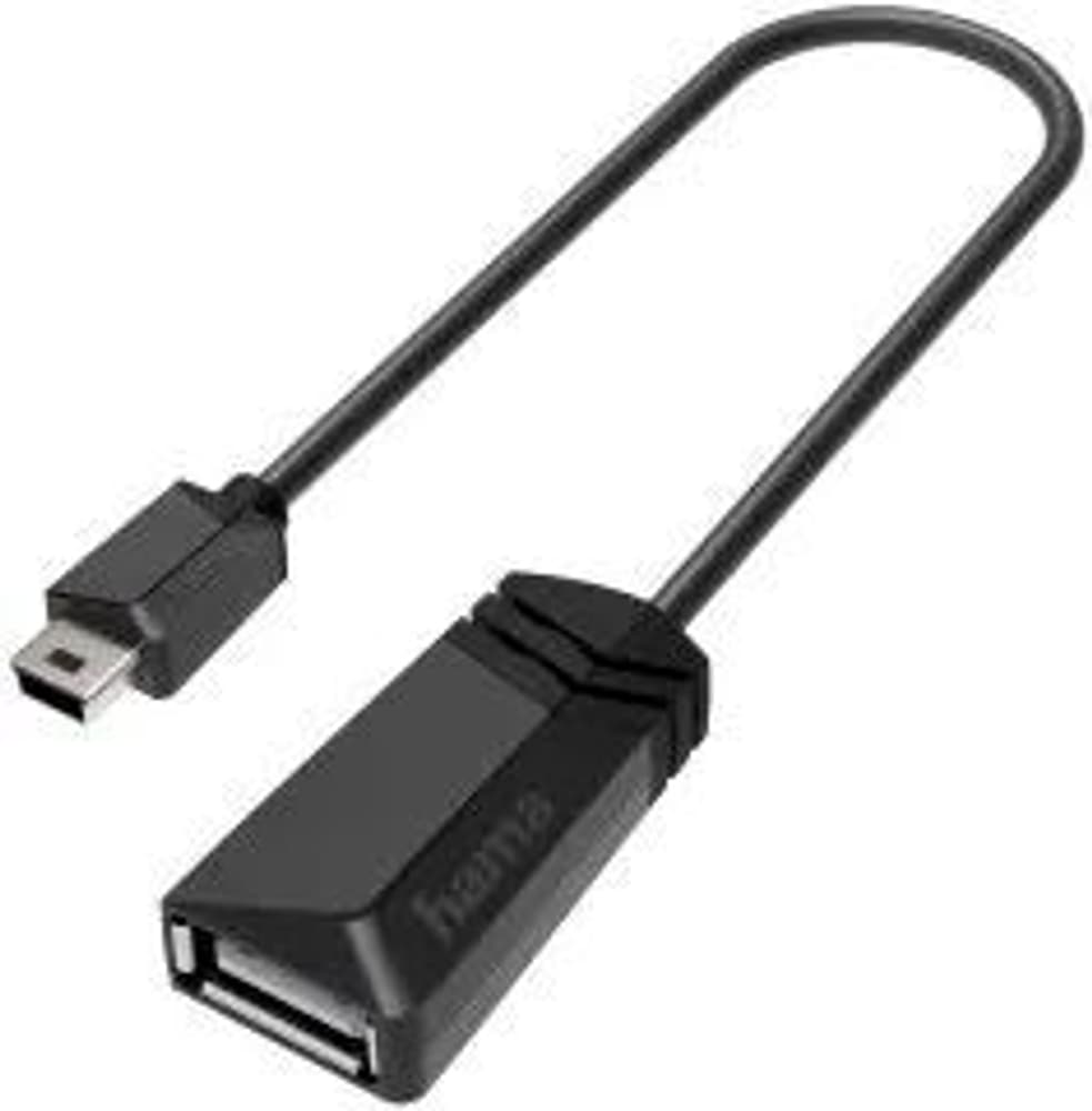 Adattatore USB mini-USB tipo B (M) a USB tipo A (W) Adattatore USB Hama 785302422541 N. figura 1
