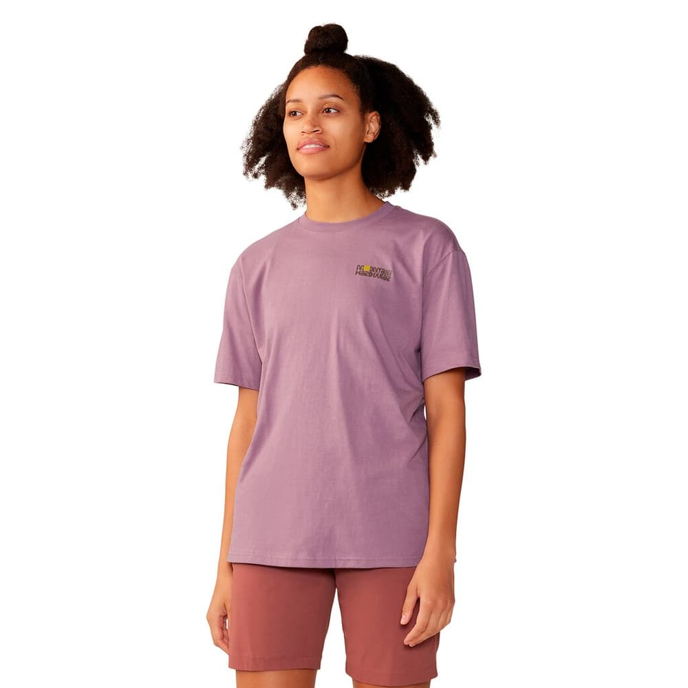 W Tie Dye Earth™ Boxy Short Sleeve T-Shirt MOUNTAIN HARDWEAR 474125300291 Grösse XS Farbe lila Bild-Nr. 1