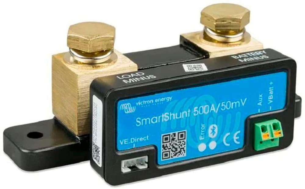 SmartShunt 9-90 VDC 500 A Laderegler Victron Energy 785300170687 Bild Nr. 1