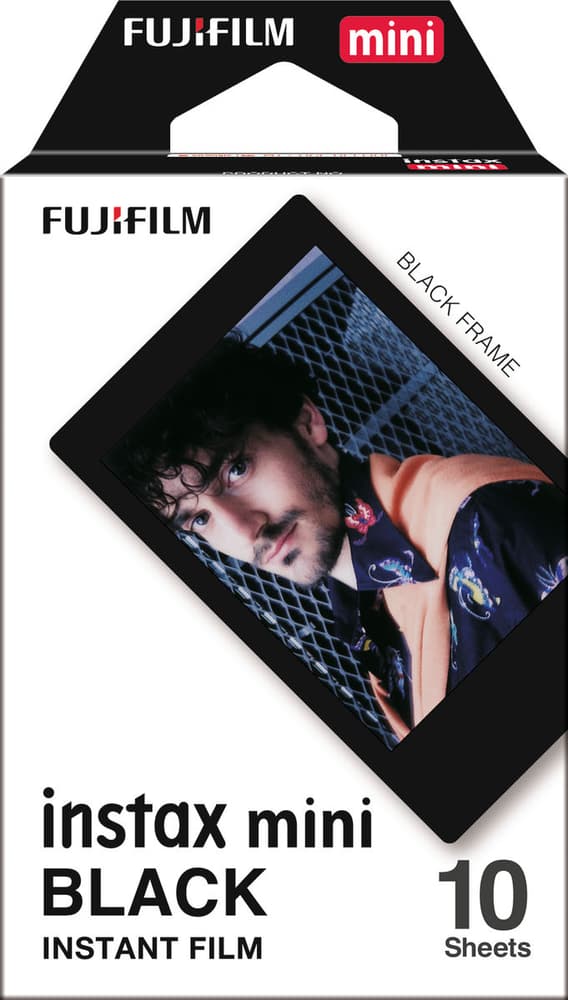 Instax Mini Black Frame 1x10 Sofortbildfilm FUJIFILM 793183600000 Bild Nr. 1