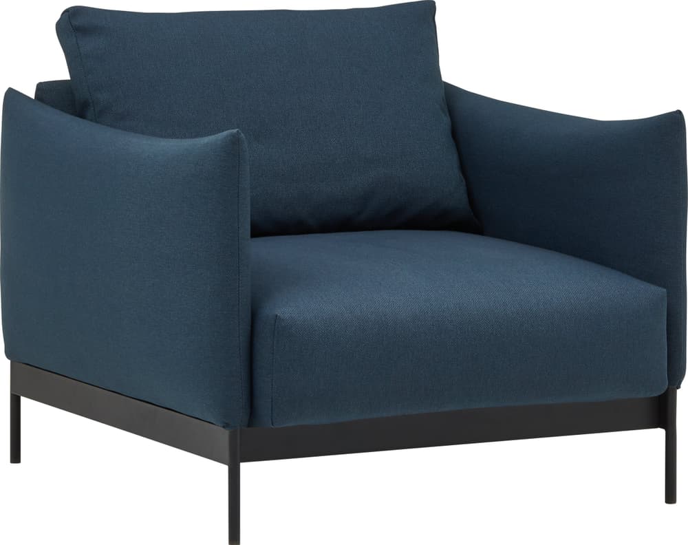 KYOTO Sessel 405868007040 Grösse B: 100.0 cm x T: 100.0 cm x H: 85.0 cm Farbe Blau Bild Nr. 1