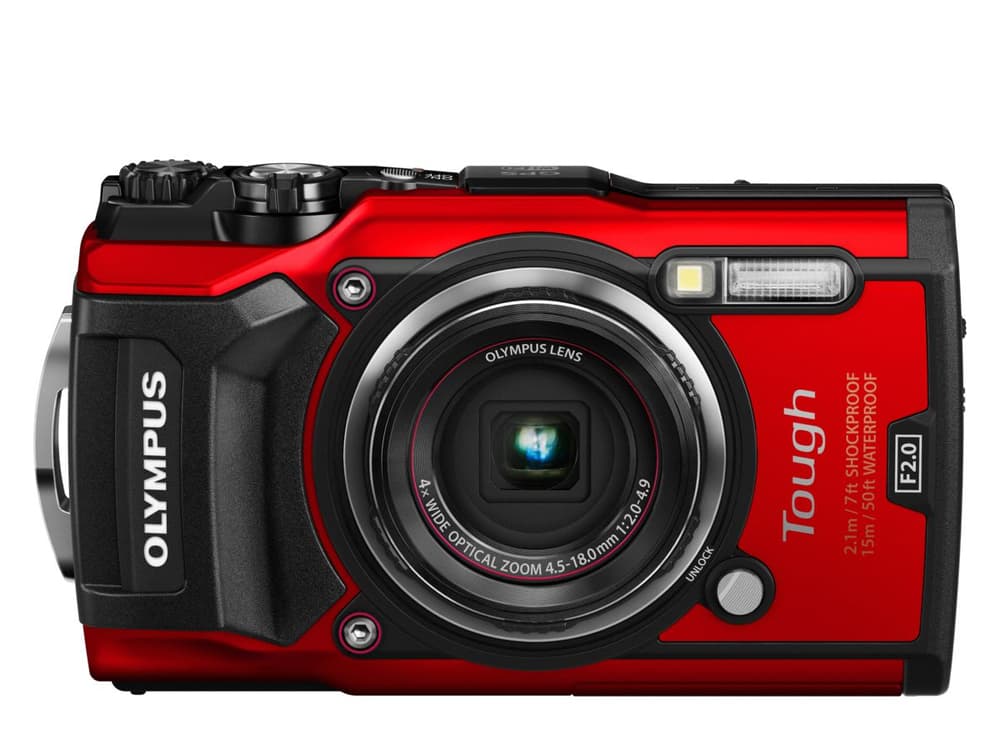 Tough TG-5 rot Kompaktkamera Olympus 79342780000017 Bild Nr. 1