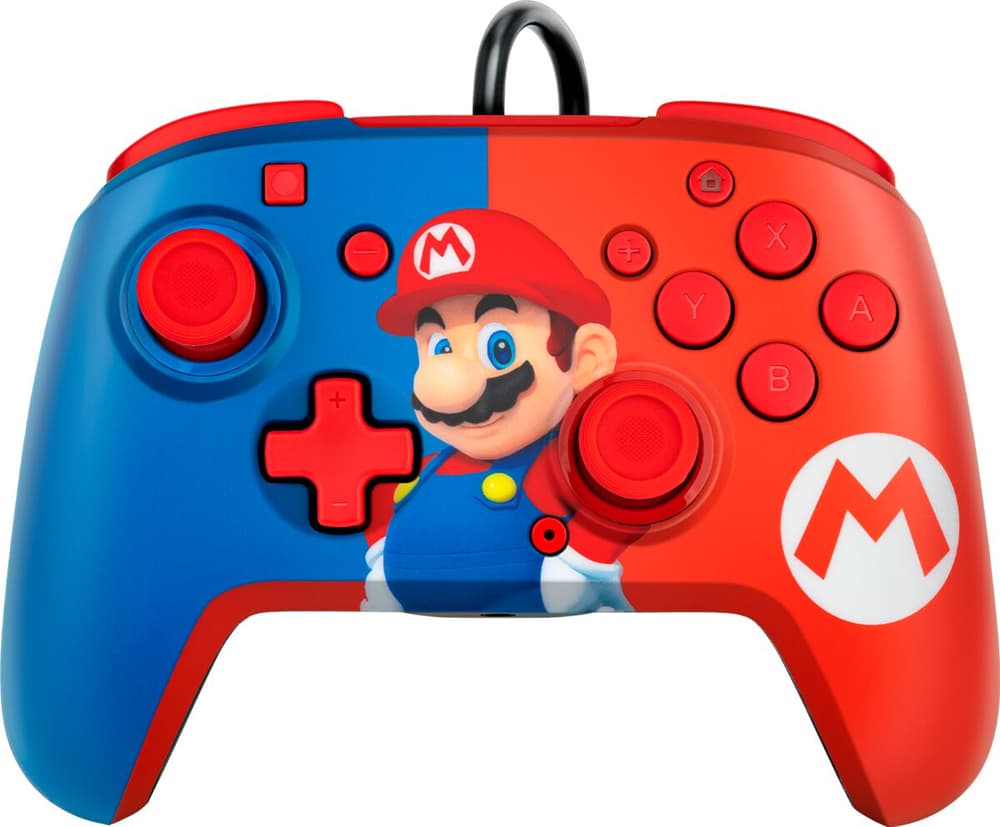 Controller Faceoff Deluxe+ Audio Mario Gaming Controller Pdp 785300164365 Bild Nr. 1