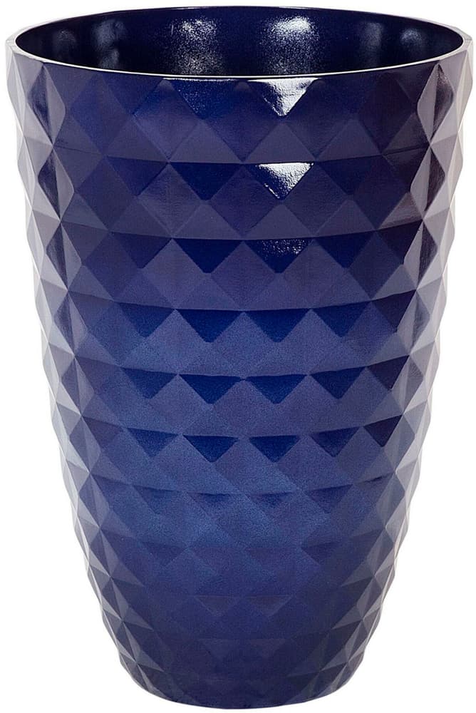 Vaso per piante blu mare  35 cm FERIZA Vaso per fiori Beliani 759188200000 N. figura 1