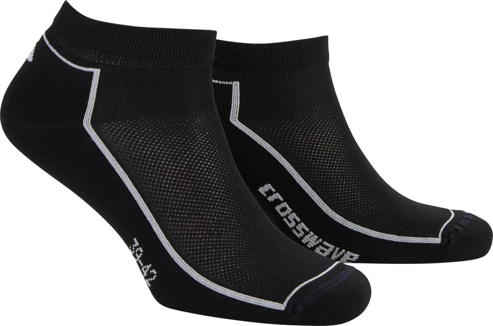 Biking Chaussettes de cyclisme Crosswave 497187643020 Taille 43-46 Couleur noir Photo no. 1