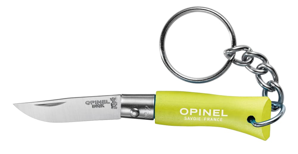 Key Ring N°02 Couteau Opinel 464645700066 Taille Taille unique Couleur lime Photo no. 1