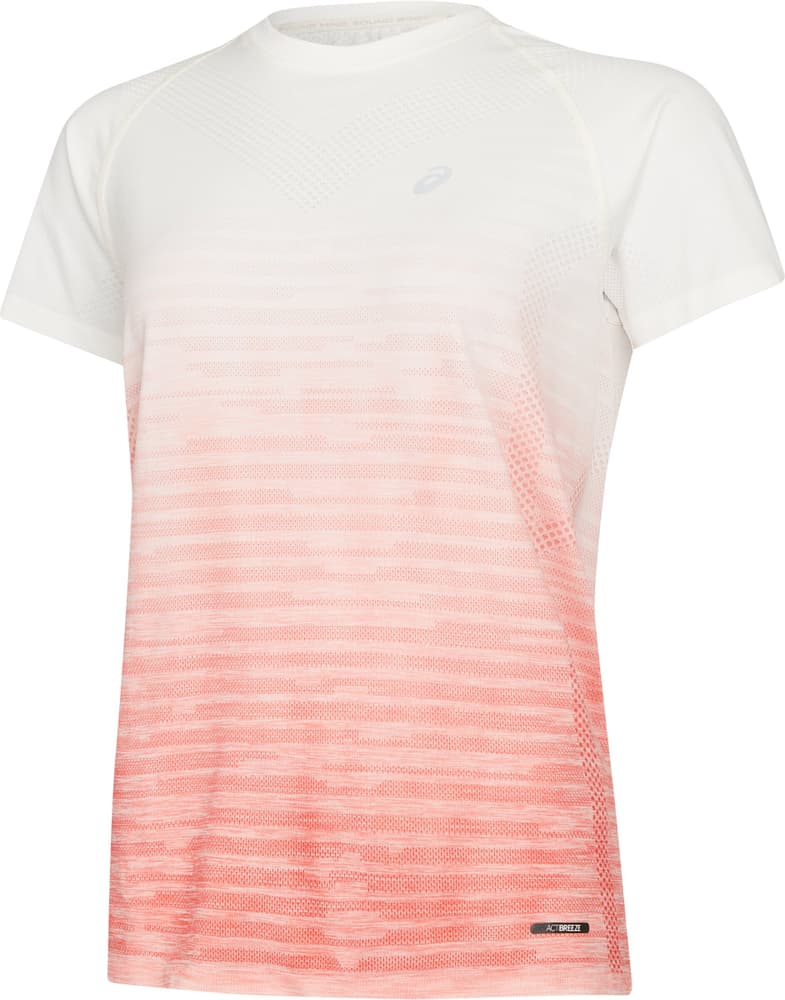 W Seamless SS Top T-shirt Asics 467707200557 Taille L Couleur corail Photo no. 1