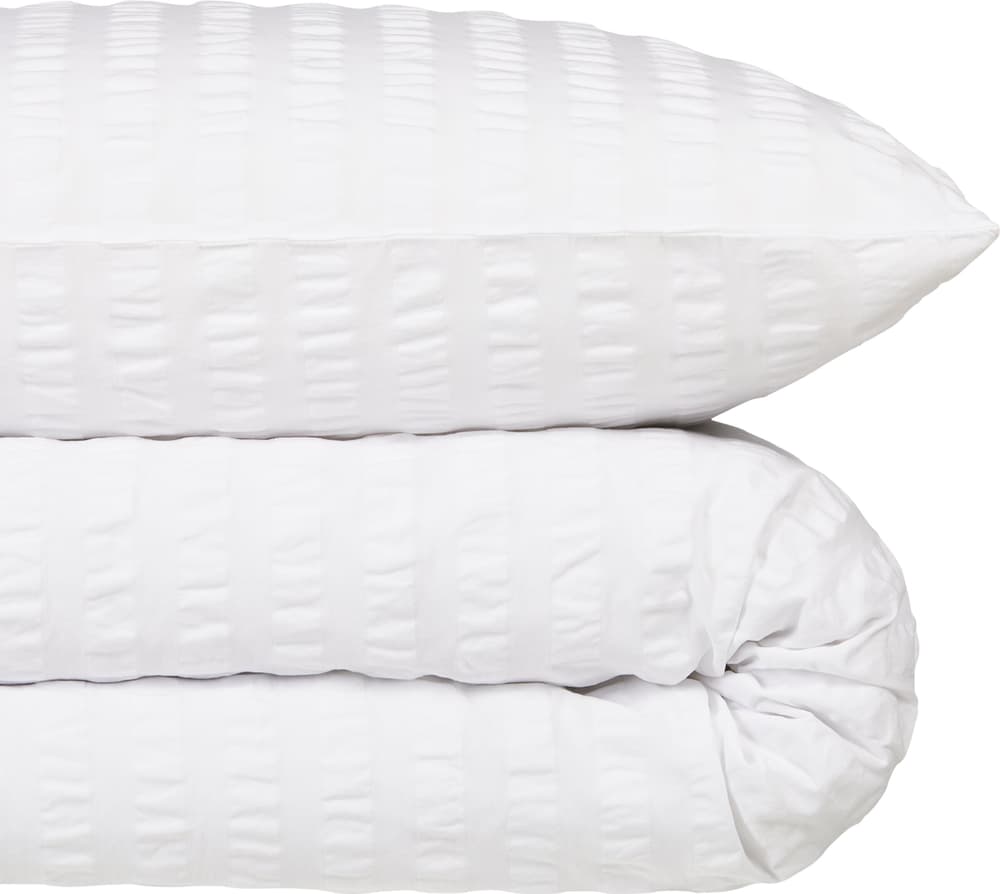COCO Federa per cuscino in seersucker 451329910610 Dimensioni Federa per cuscino - 65 x 65 cm Colore Bianco N. figura 1