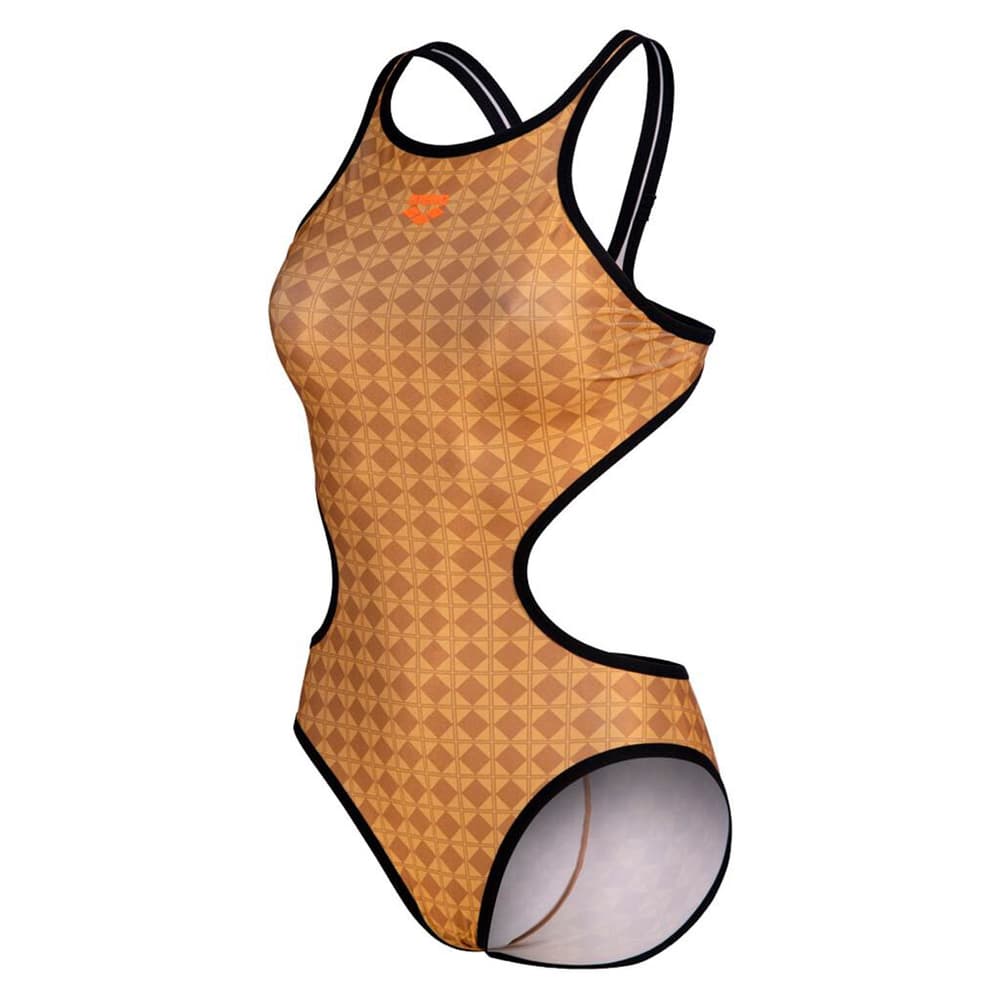 W Arena 50th Gold Swimsuit Tech One Back Maillot de bain Arena 468553503458 Taille 34 Couleur caramel Photo no. 1