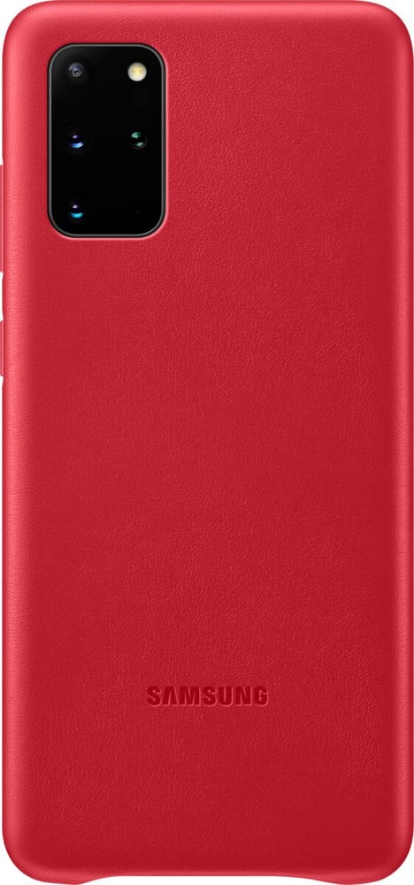 Hard-Cover Leather red Smartphone Hülle Samsung 785300151154 Bild Nr. 1
