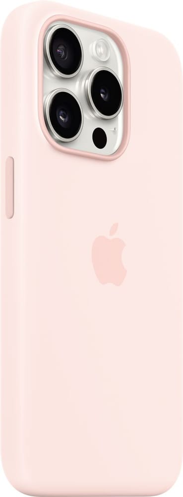 iPhone 15 Pro Silicone Case with MagSafe - Light Pink Smartphone Hülle Apple 785302407347 Bild Nr. 1