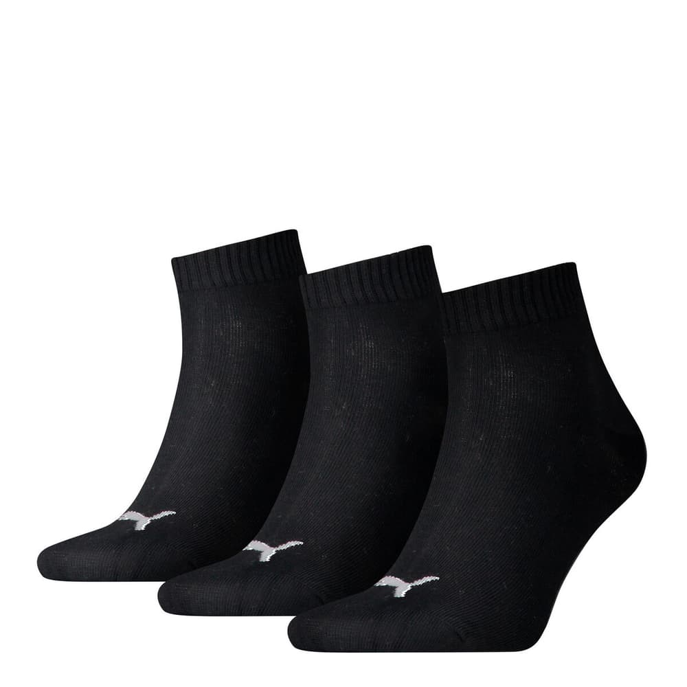 3er Pack Training Quarter Socken Puma 497117800220 Grösse / Farbe 39-42 - Schwarz Bild-Nr. 1