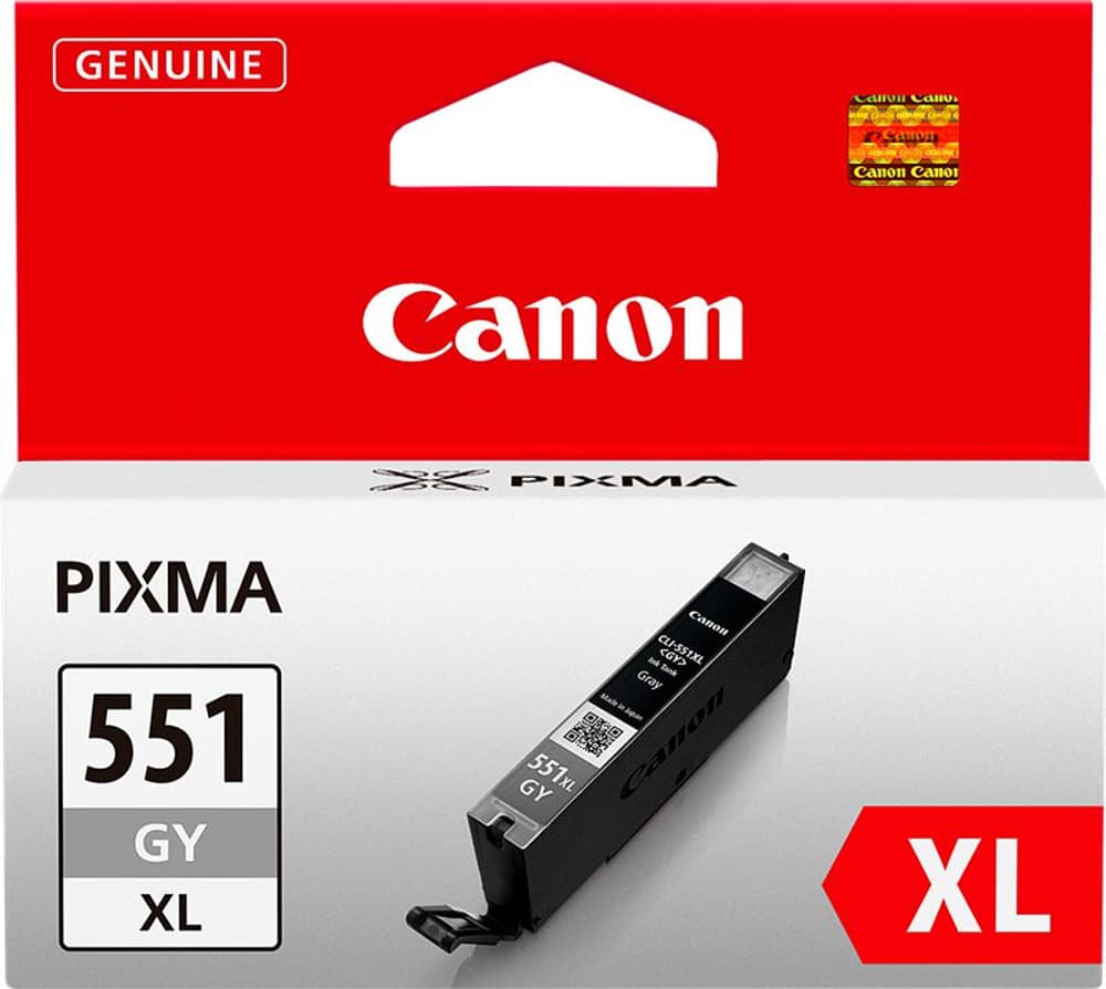 CLI-551 XL grey Tintenpatrone Canon 796080200000 Bild Nr. 1