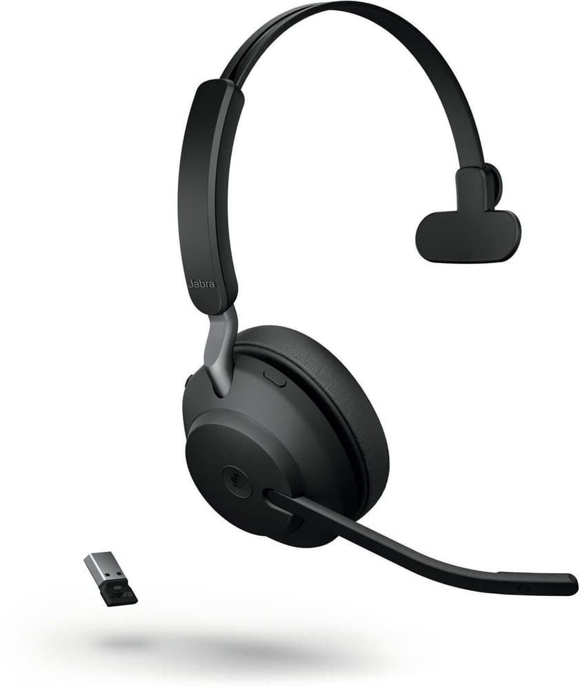 Evolve2 65 Mono MS Schwarz, USB-A Office Headset Jabra 785300196900 Bild Nr. 1