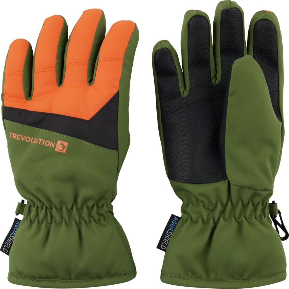 Gants de ski Gants de ski Trevolution 469392705567 Taille 5.5 Couleur olive Photo no. 1