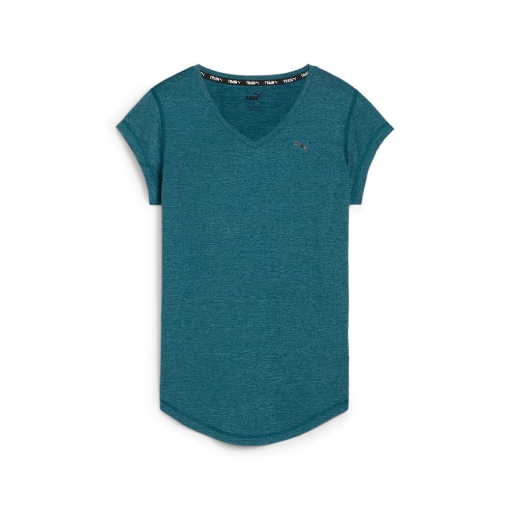 W Train Fav Heather Cat Tee Small Cat T-shirt Puma 471871700463 Taille M Couleur vert foncé Photo no. 1