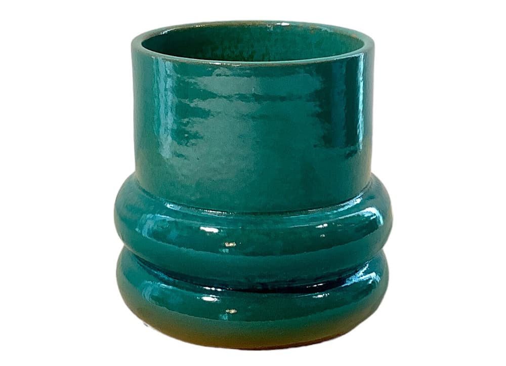 ADAGIO Pot 655219300032 Couleur Pétrole Taille ø: 32.0 cm x H: 32.0 cm Photo no. 1