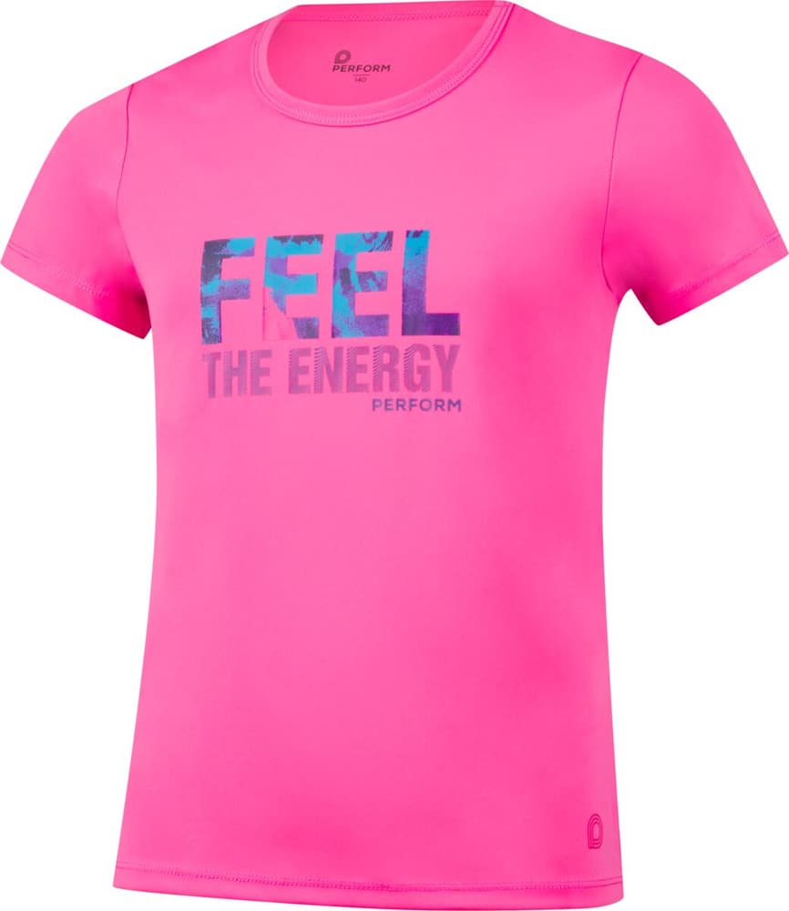 T-shirt T-Shirt Perform 469382017629 Taille 176 Couleur magenta Photo no. 1