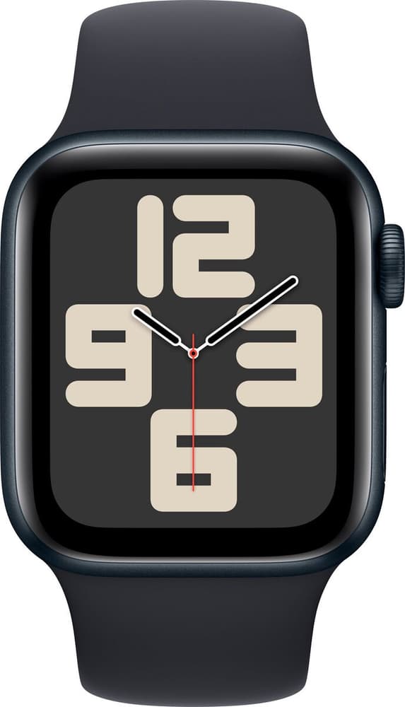 Watch SE GPS 44mm Midnight Aluminium Case with Midnight Sport Band - S/M Smartwatch Apple 785302407424 Bild Nr. 1