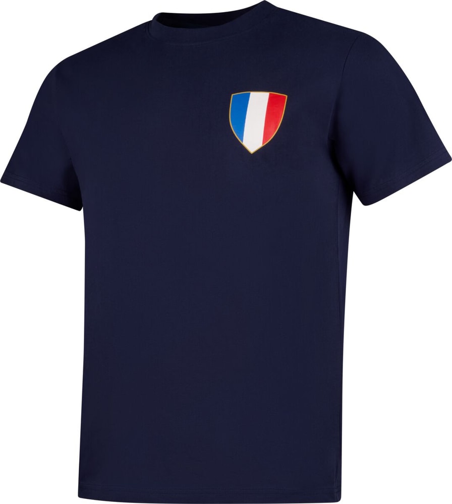 Fanshirt Francia T-shirt Extend 491139600343 Taglie S Colore blu marino N. figura 1