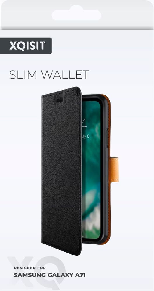 Slim Wallet Selection Black Cover smartphone XQISIT 798654400000 N. figura 1