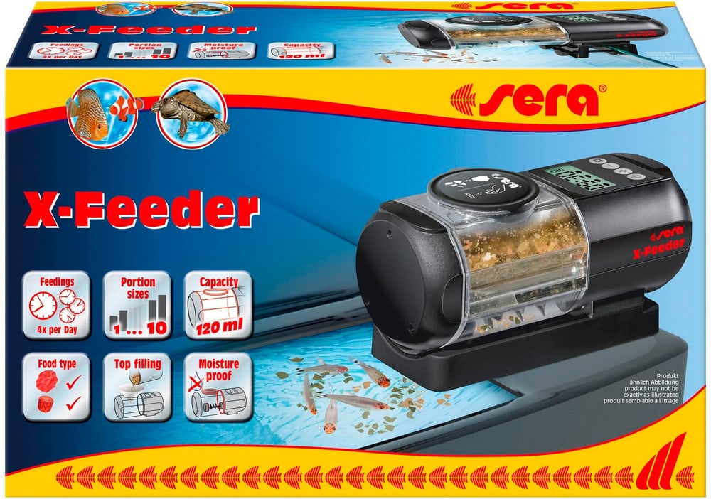 Distributeur automatique de nourriture X-Feeder Accessoires d'aquarium sera 785302400672 Photo no. 1