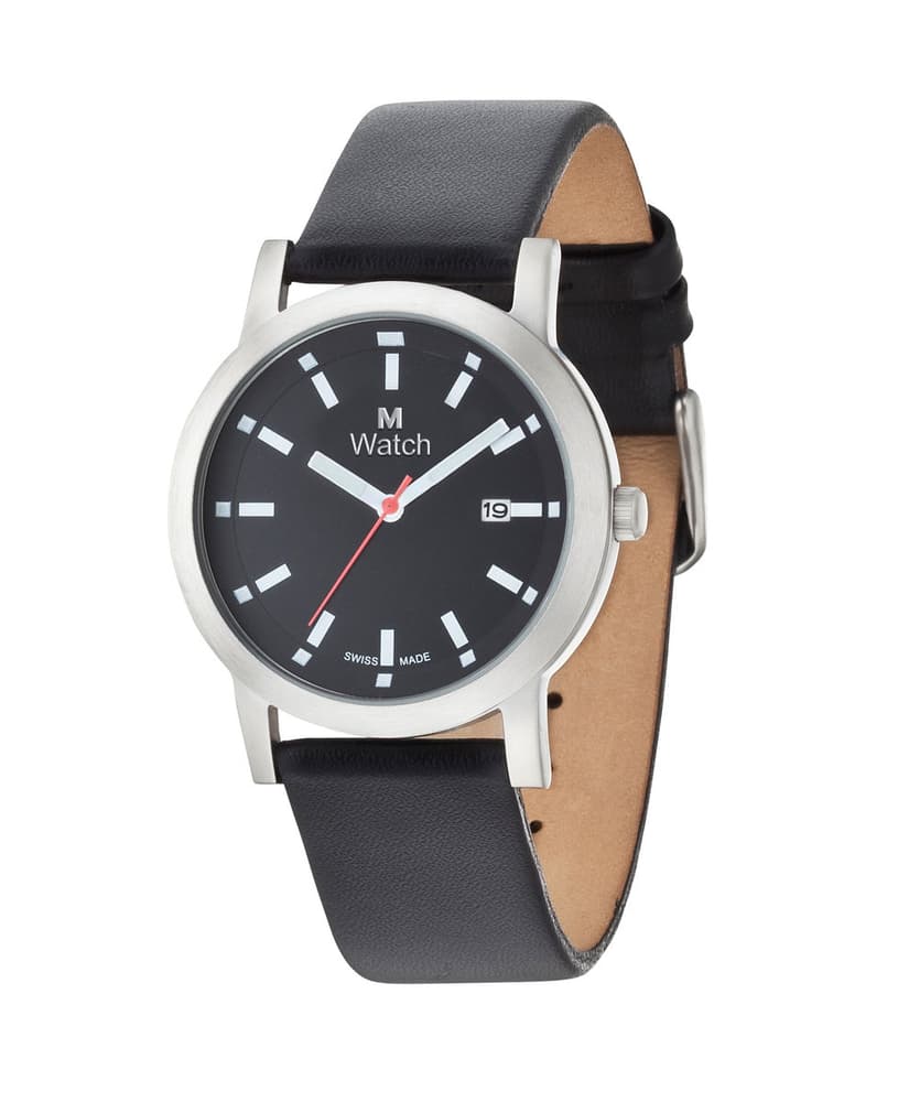 Steel schwarz Armbanduhr M Watch 76071840000015 Bild Nr. 1