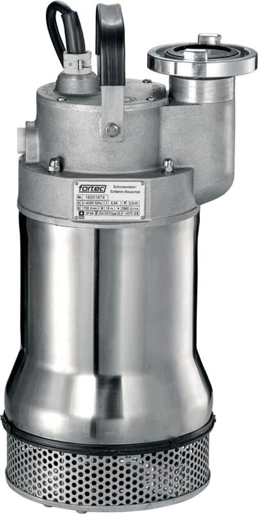 Baupumpe PBI-72/S2 mit verstellbarem Sensor Wasserpumpe fortec® 669700127634 Bild Nr. 1