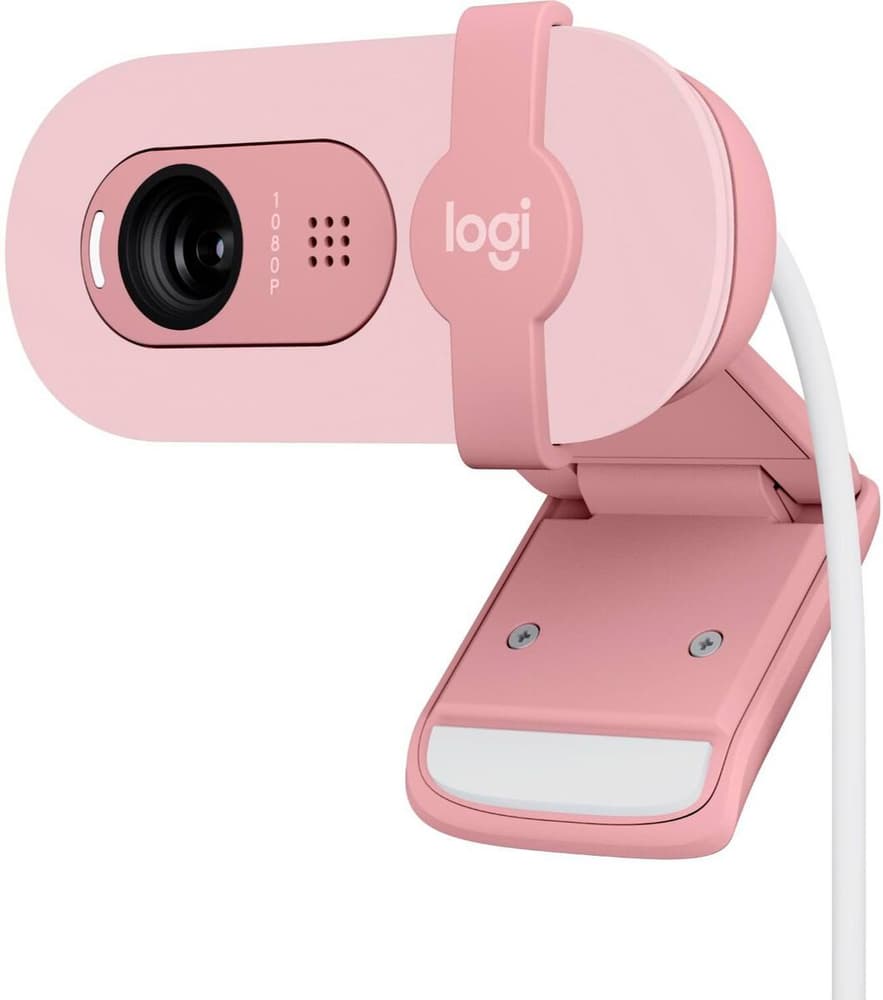 Brio 100 Rosa Webcam Logitech 785302437214 N. figura 1