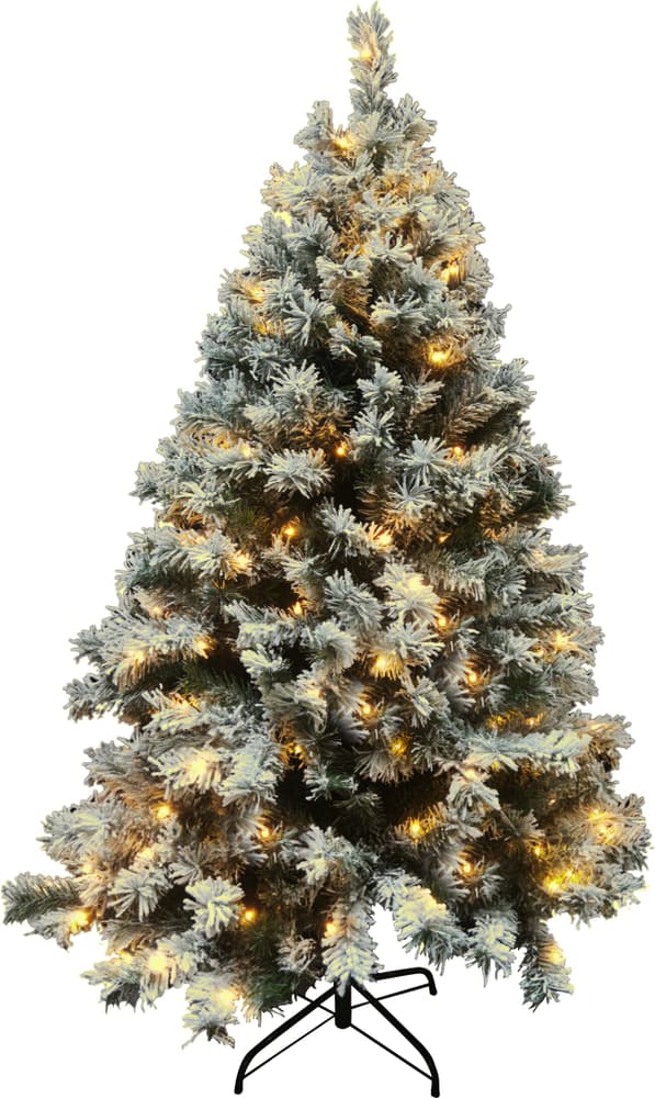 Albero di Natale innevato LED, 180 cm Albero artificiale Do it + Garden 655134300000 Taglio H. 180.0 cm N. figura 1